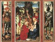 BALDUNG GRIEN, Hans Adoration of the Magi oil painting reproduction